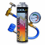 COOL5 2w1 SUMMER FULL KIT AC REPAIR R134a pour climatisation de voiture 290g réfrigérant R134a + tuyau avec manomètre (1994-2016)
