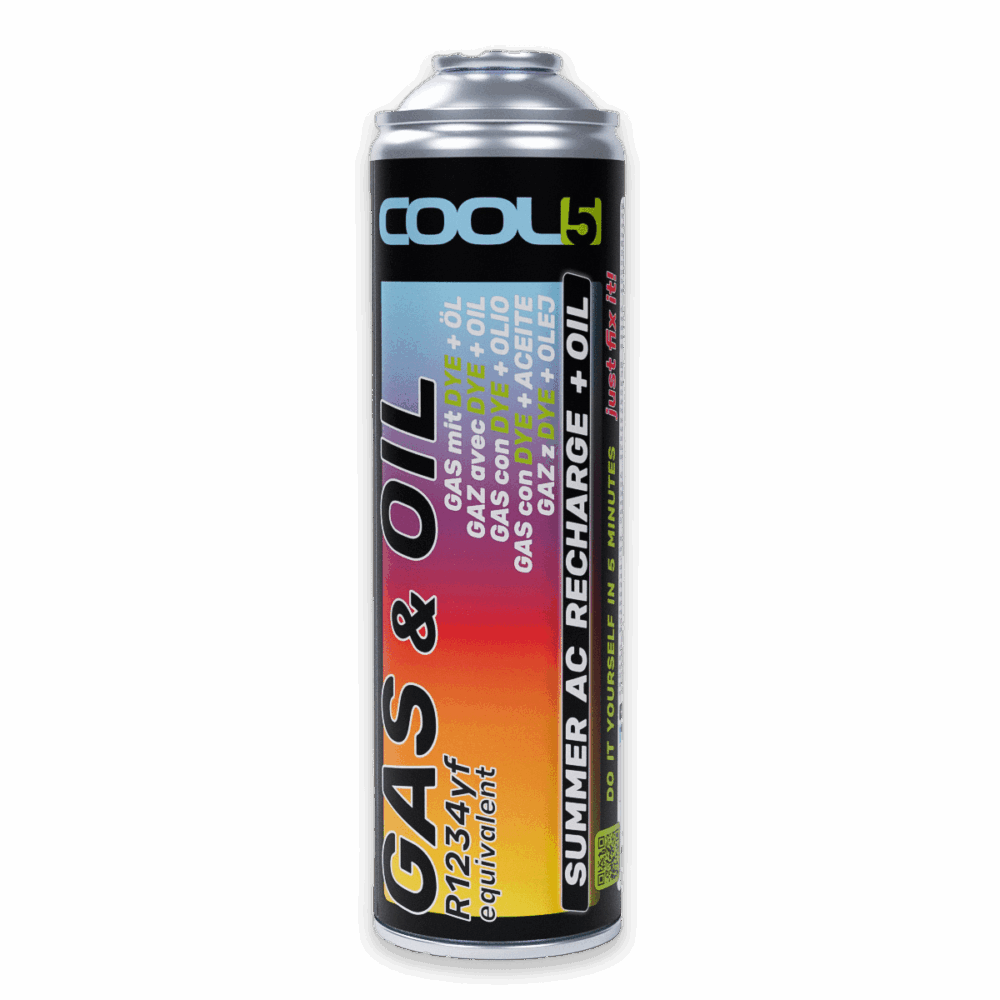 R1234yf - GO COOL5 2en1 RECARGA AC VERANO R1234yf 290g - Imagen 1