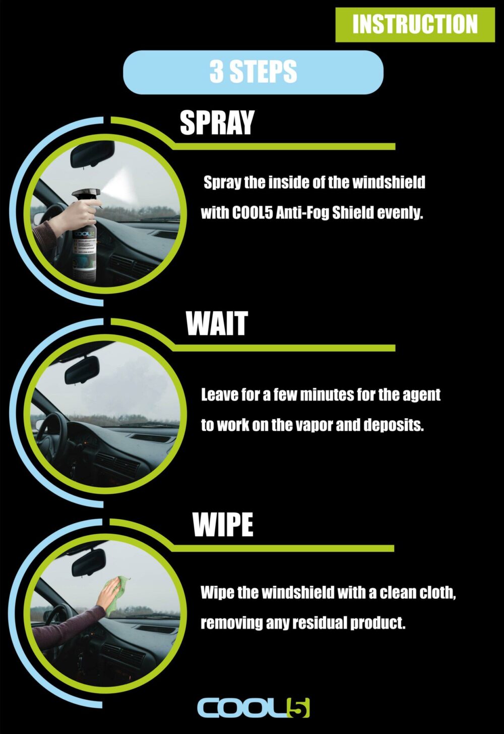 COOL5 PRO Stop Fog. Go Visibility XL 1000ml 1 - Image 4