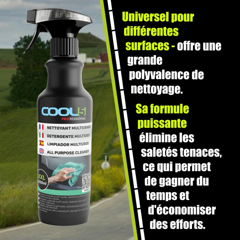 B0DVZ9LY94.FRNT-min 2 COOL5 XXL Ensemble complet de protection pour voiture | 8x1000 ml + APC500 ml – Image 2
