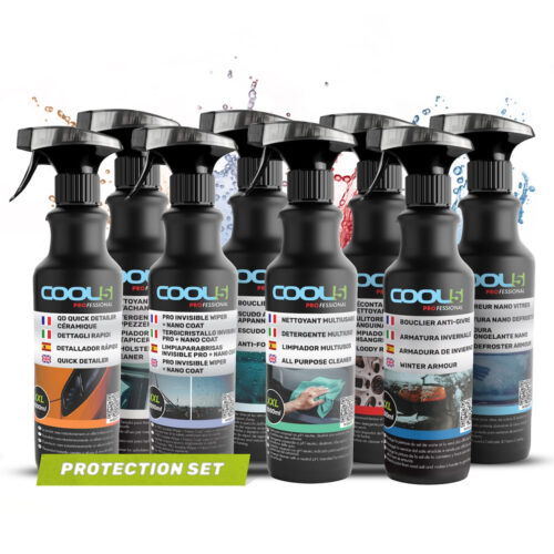 COOL5 XXL Umfassendes Autopflege-Set | 8x1000ml + APC500ml