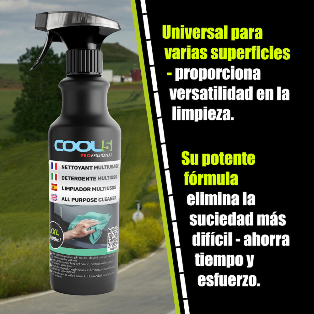 B0DVZ9LY94.FRNT-min 5 COOL5 XXL Kit completo de protección del coche | 8x1000ml + APC500ml - Imagen 2