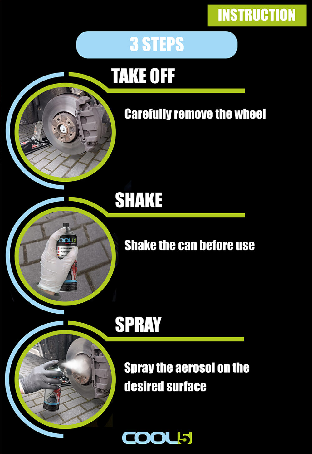 B0DTZ51NXH.PT04 COOL5 Brake Cleaner spray 600ml - Image 3